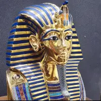 King Tutankhamun Mask, Original Size, Museum Replica by Professor Elazaby - Image 4
