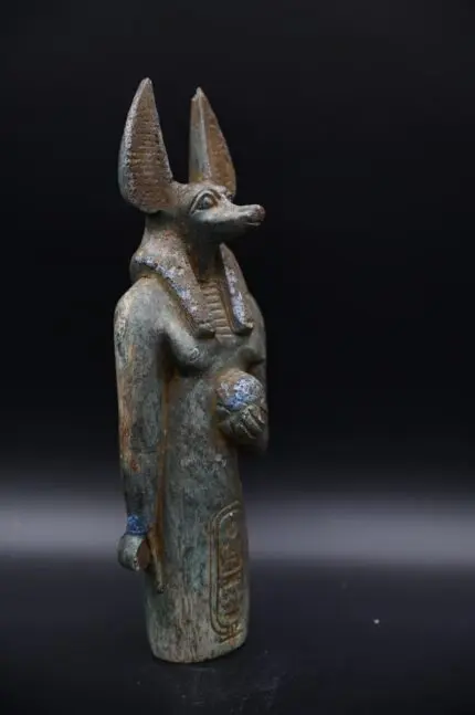 Anubis Statue – Egyptian God of Afterlife, Stone Sculpture Anubis Statue - Egyptian God of Afterlife, Stone Sculpture - Image 1