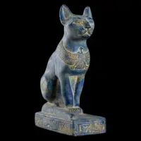 Bastet Statue: Egyptian Cat Goddess Replica, Home Decor Gift