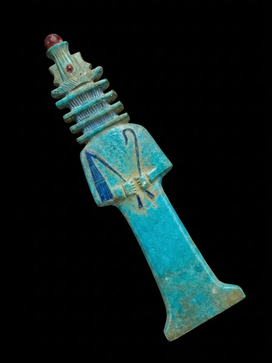 Egyptian Djed Pillar Replica: Symbol of Stability & Good Life