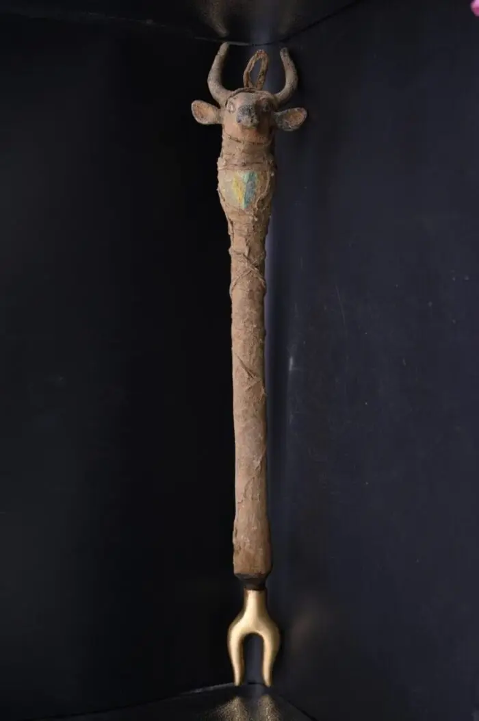 Hathor Scepter, Egyptian Was Stick, Symbol of Power Hathor Scepter, Egyptian Was Stick, Symbol of Power - Image 1