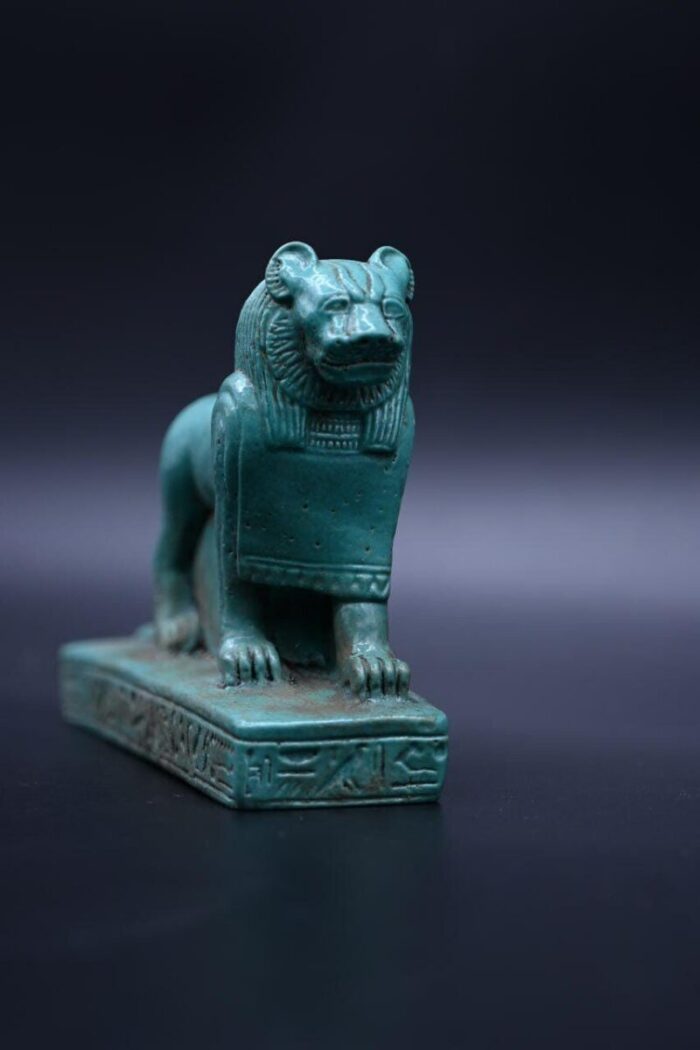 Sekhmet Statue Egyptian Lioness Goddess of War Sculpture Sekhmet Statue: Egyptian Lioness Goddess of War Sculpture - Image 1