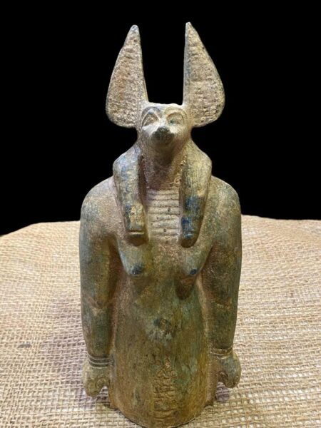 Stone Anubis Statue, Egyptian Mythology Replica