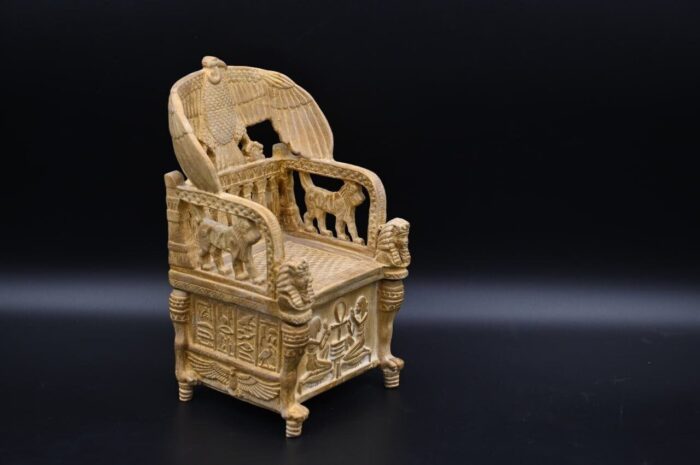 Throne of King Tutankhamun, Egyptian , Made in Egypt