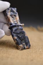 Blue Stone Hathor Amulet