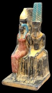 Amun Ra and Mut Statue