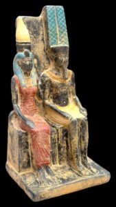Amun Ra and Mut Statue