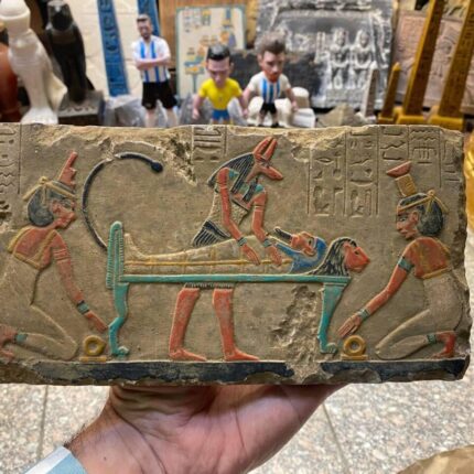 Anubis Jackal Wall Relief