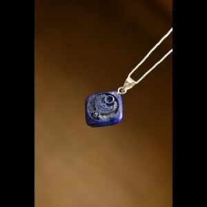 Ancient Egyptian Horus Falcon Amulet Pendant, Lapis Lazuli Carving