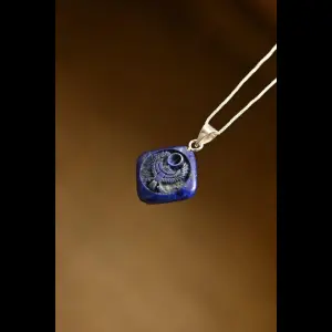 Ancient Egyptian Horus Falcon Amulet Pendant, Lapis Lazuli Carving