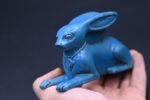 Stone Rabbit Figurine Sculpture