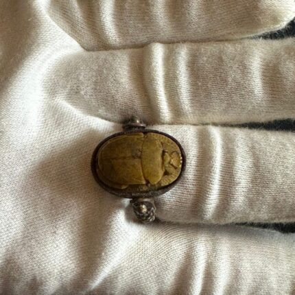 Thutmose III Scarab Copper Ring