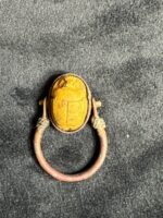 Thutmose III Scarab Copper Ring
