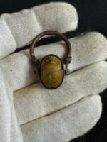 Thutmose III Scarab Copper Ring