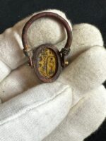Thutmose III Scarab Copper Ring