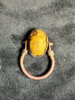 Thutmose III Scarab Copper Ring