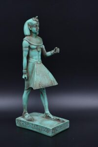 Ancient King pharaoh statue made in Egypt Antique Replica Egyptian Home Decor - صورة إضافية 2