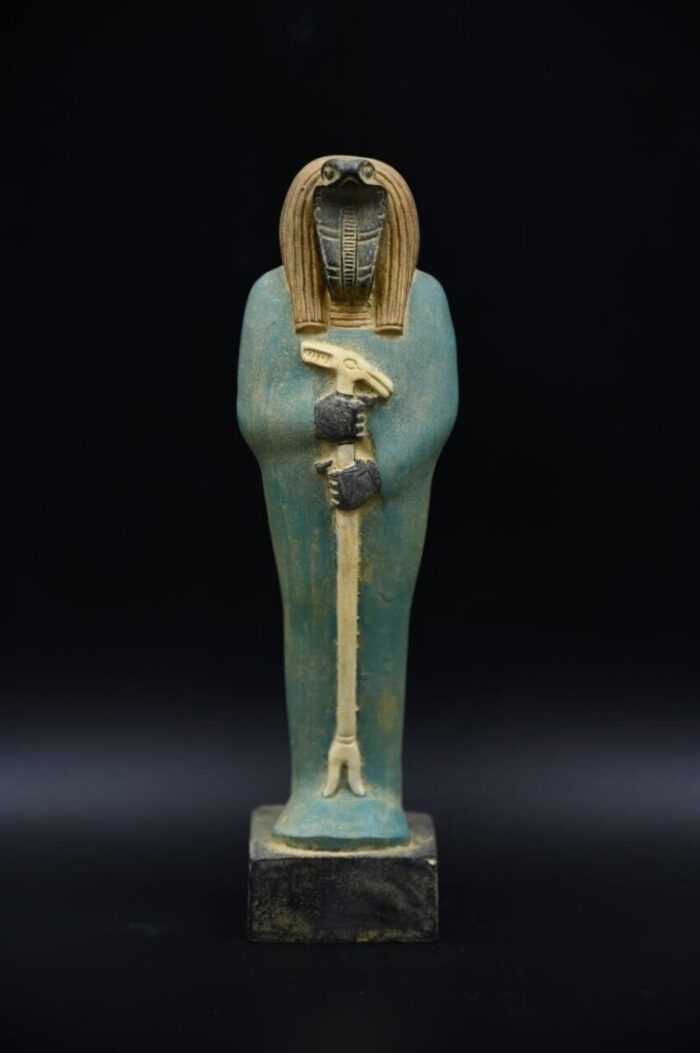 Apep God Statue - Stone Uraeus Cobra Sculpture