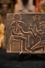 Authentic Thoth bloack -Egyptian god wisdom/intelligent, and writing-handcrafted antiquities-sculpture bloack-mythology/archaeology of Egypt