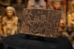 Authentic Thoth bloack -Egyptian god wisdom/intelligent, and writing-handcrafted antiquities-sculpture bloack-mythology/archaeology of Egypt