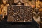 Authentic Thoth bloack -Egyptian god wisdom/intelligent, and writing-handcrafted antiquities-sculpture bloack-mythology/archaeology of Egypt