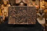 Authentic Thoth bloack -Egyptian god wisdom/intelligent, and writing-handcrafted antiquities-sculpture bloack-mythology/archaeology of Egypt