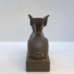 Basalt Stone Rabbit Statue: Ancient Egyptian Goddess Unut