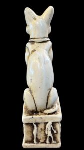 Bastet Stone Statue, Egyptian Cat Goddess Sculpture, Decor - صورة إضافية 5