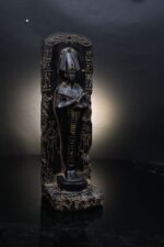 Black Basalt Osiris Sculpture, Ancient Egyptian God Statue - صورة إضافية 5