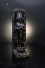 Black Basalt Osiris Sculpture, Ancient Egyptian God Statue - صورة إضافية 6