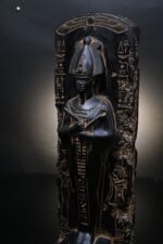 Black Basalt Osiris Sculpture, Ancient Egyptian God Statue - صورة إضافية 8