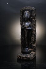 Black Basalt Osiris Sculpture, Ancient Egyptian God Statue - صورة إضافية 9