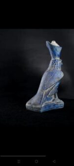 Blue Horus Falcon God Statue