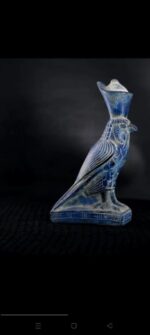 Blue Horus Falcon God Statue