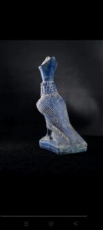 Blue Horus Falcon God Statue