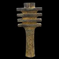 Djed Pillar Replica: Egyptian Symbol of Stability
