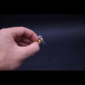 Egyptian Ankh Ring: Key of Life, Good Luck Symbol