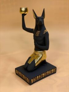 Egyptian Anubis Statue, God of Mummification Replica - صورة إضافية 2
