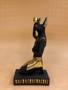 Egyptian Anubis Statue, God of Mummification Replica - صورة إضافية 4