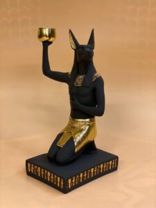 Egyptian Anubis Statue, God of Mummification Replica - صورة إضافية 5