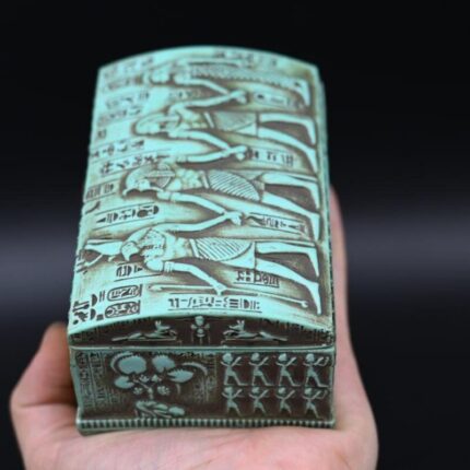 Egyptian Ancient Gods Stone Box