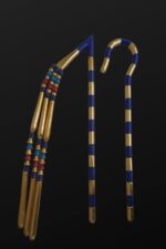 Egyptian Crook and Flail Set, Symbol of Sovereignty, Museum Art Replica - صورة إضافية 4