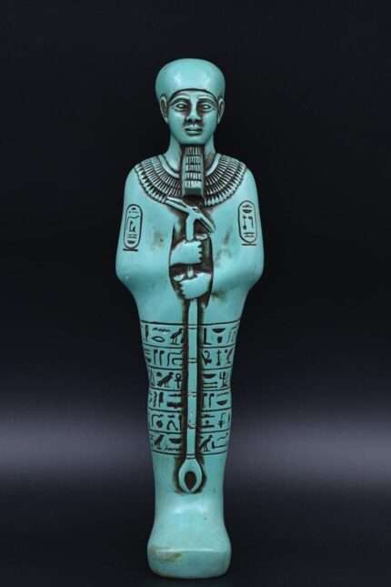 Egyptian God Ptah Statue: Stone Sculpture Replica
