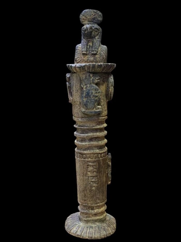 Egyptian God Ra Statue, Stone Replica