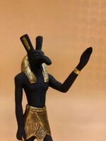 Egyptian God Seth Stone Statue