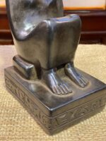 Egyptian Goddess Sekhmet Statue, Altar Decor, Made in Egypt - صورة إضافية 3