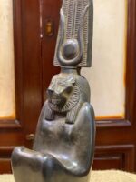 Egyptian Goddess Sekhmet Statue, Altar Decor, Made in Egypt - صورة إضافية 7