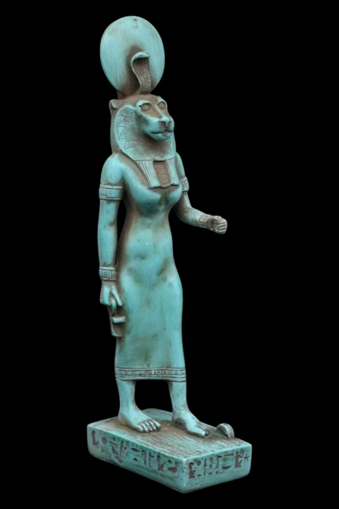 Egyptian Goddess Tefnut Statue: Replica, Made in Egypt