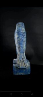 Blue Horus Falcon Statue