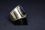 Egyptian Scarab Bracelet: Brass & Lapis Lazuli, Ancient Replica
